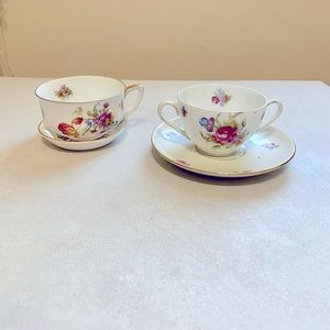 Vintage tea cups